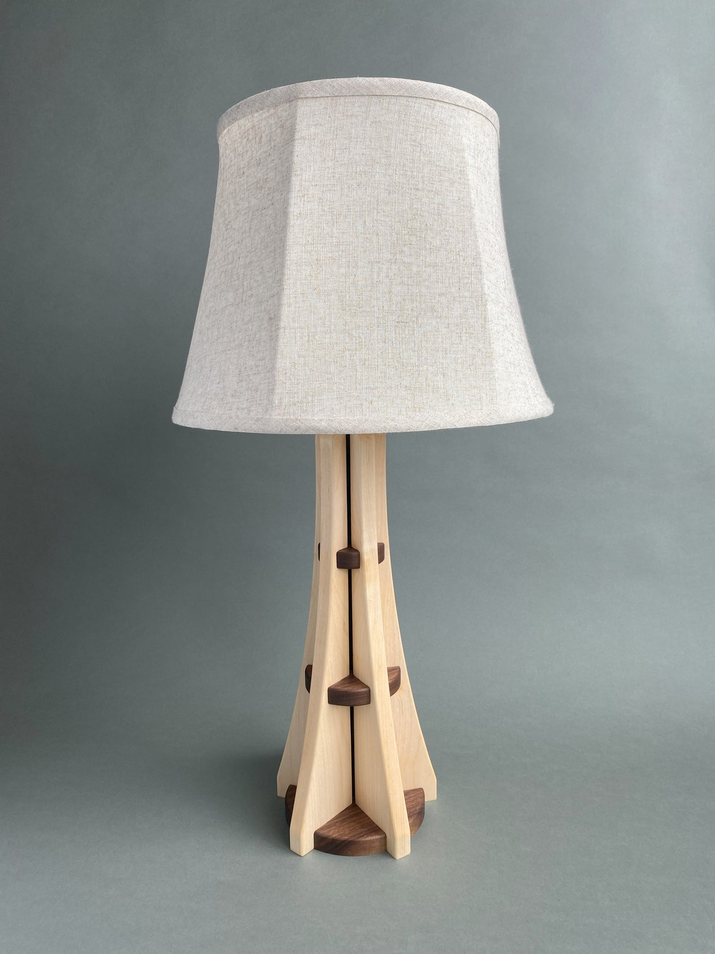 Handmade Hardwood Table Lamp