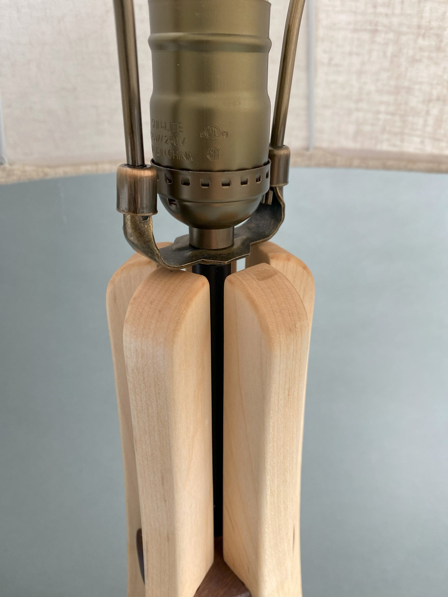 Handmade Hardwood Table Lamp