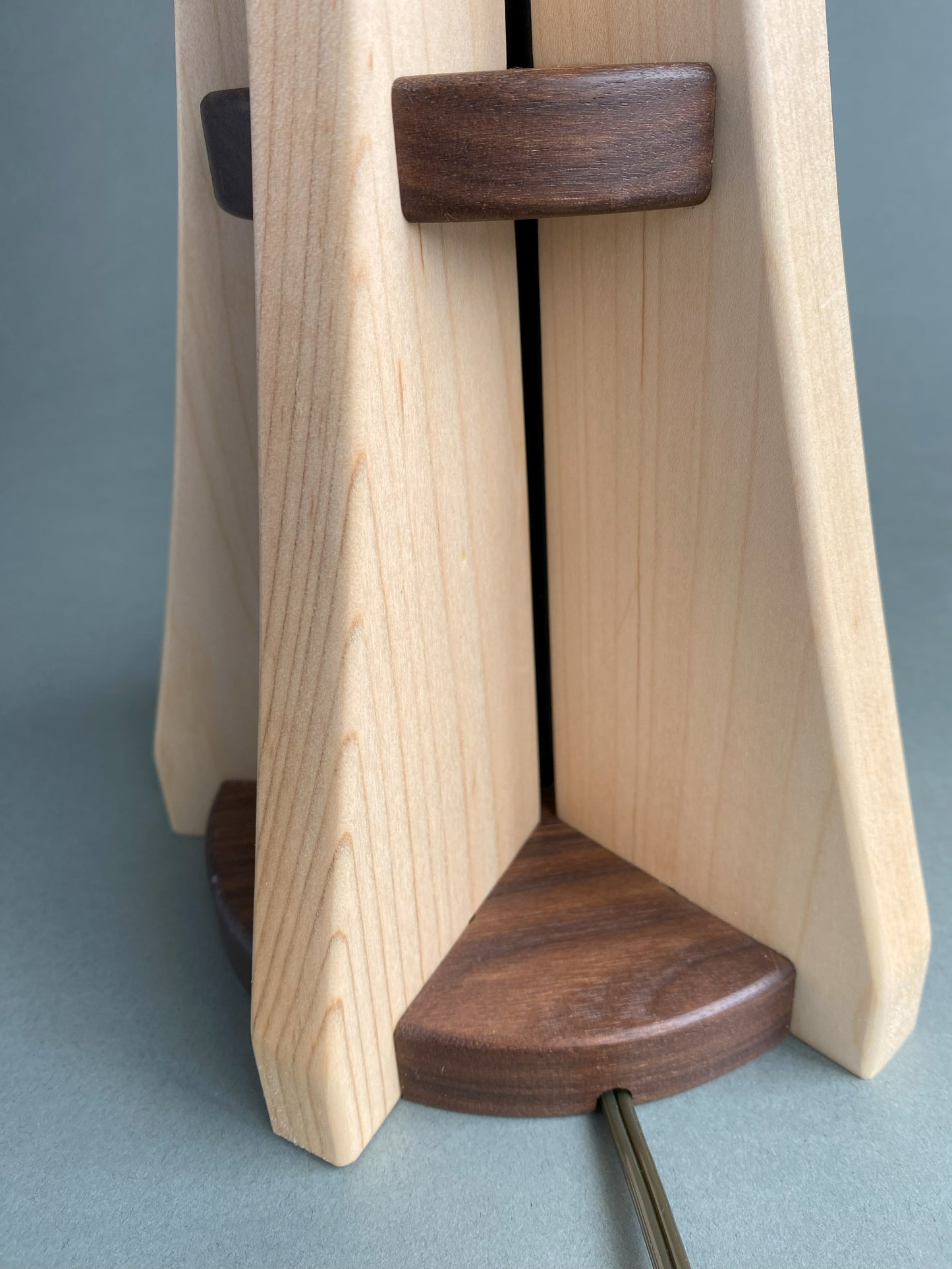 Handmade Hardwood Table Lamp