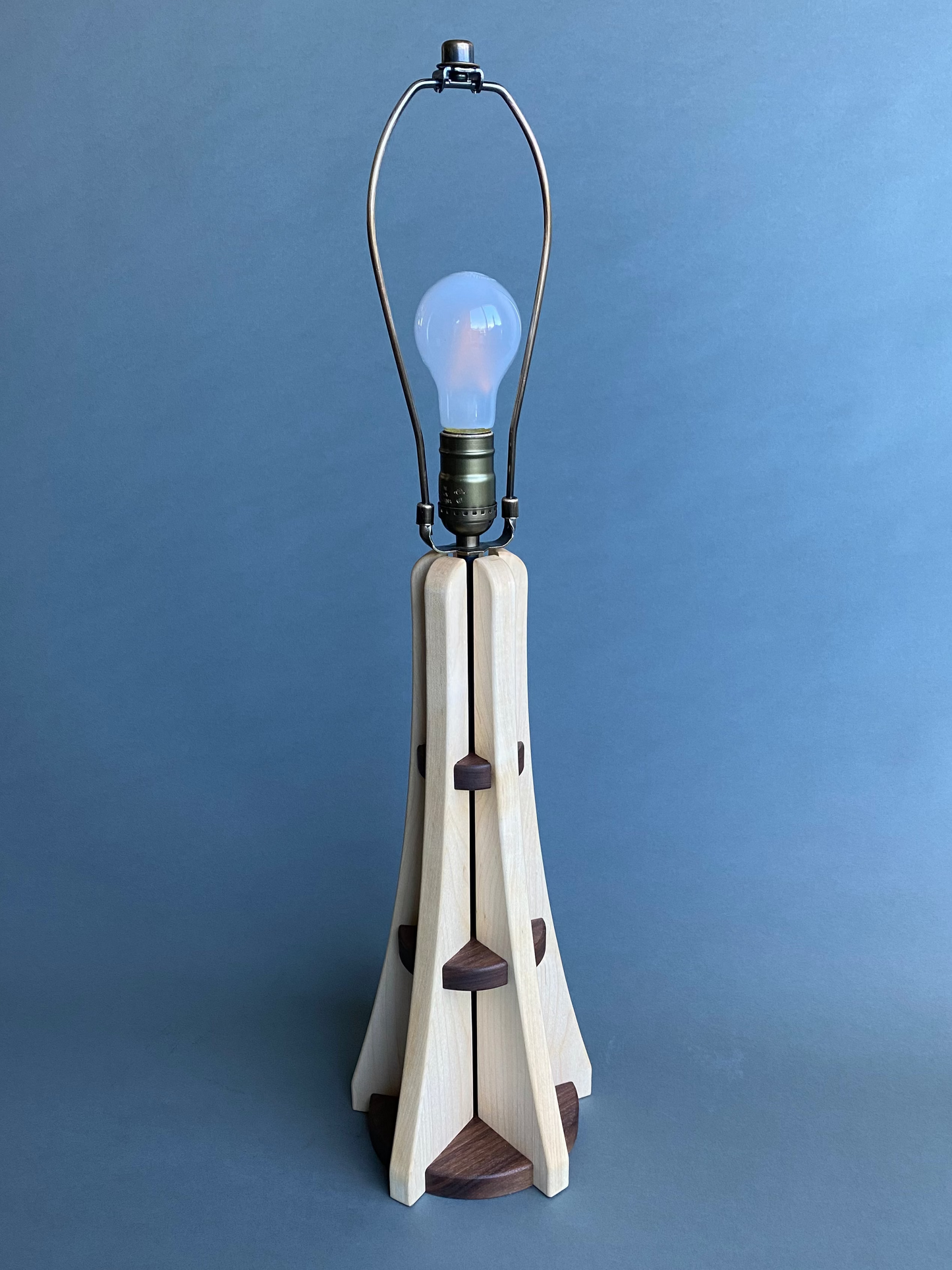 Handmade Hardwood Table Lamp
