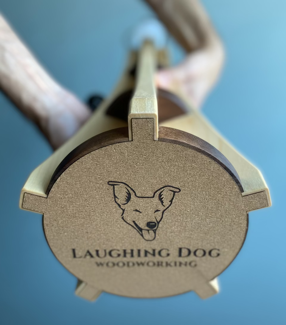 Handmade Hardwood Table Lamp