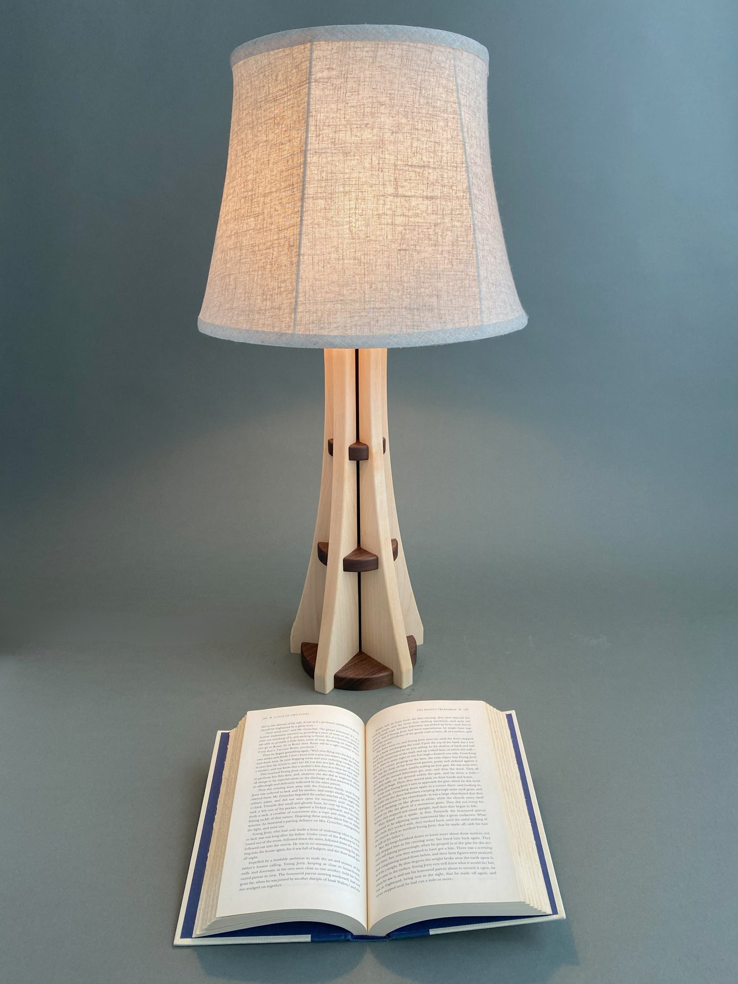 Handmade Hardwood Table Lamp